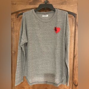 Cold shoulder long sleeve shirt. Lauren Moshi.